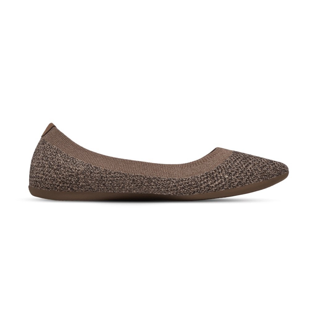 Allbirds Women\'s Flats Dark Grey - Tree Breezers - 03491JNET